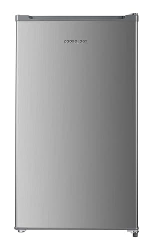 Image of Cookology UCFZ60 48cm 60 Litre Capacity Freestanding Undercounter Freezer, Featuring a Practical Reversible Door, with 3 Large Drawers and a 4 Star Freezer Rating - In Grey
