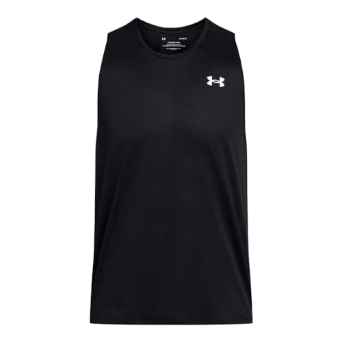 Image of Under Armour Men's UA Tech Tank Shirt Black, XS