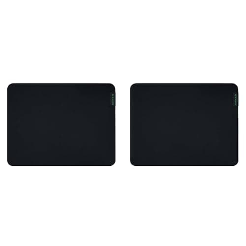 Image of Razer Gigantus V2 Medium - Soft Medium Gaming Mouse Mat for Speed and Control (Non-Slip Rubber, Textured Micro-Weave Cloth, 36 x 27 x 0.3cm) Black (Pack of 2)