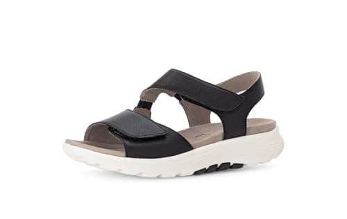 Image of Gabor Women's Trekking Sandals, Women's Sandals, Black 57, 5-5.5 UK