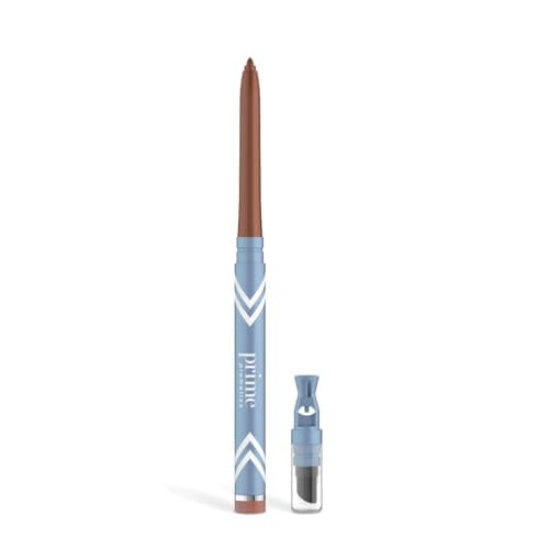 Image of Prime Prometics PrimeEyes Glide Eyeliner for Mature Women – Waterproof, Long-Stay and Mess-Proof – Gel Cream Texture, Discreet Sharpener and Effective Smudger (Copper Metallic)