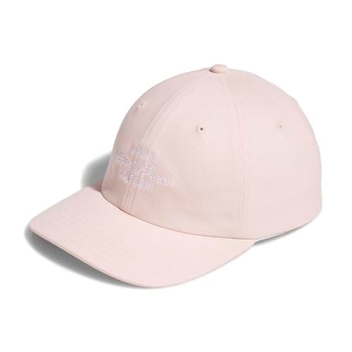 Image of adidas Women's Good Drives 6 Panel HAT, Blush Pink, S-M