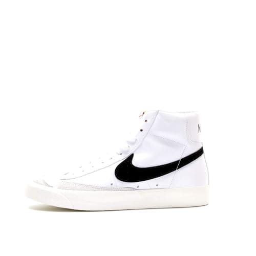 Image of Nike Blazer Mid '77 Vntg, Men's Basketball Shoes, White (White/Black 000), 12 UK (47.5 EU)