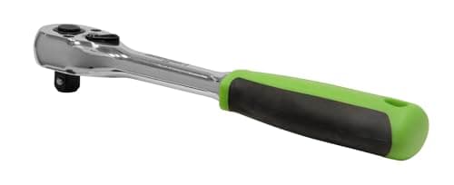 Image of Siegen S01201 Ratchet Wrench, 3/8 inch Sq Drive Pear-Head Flip Reverse