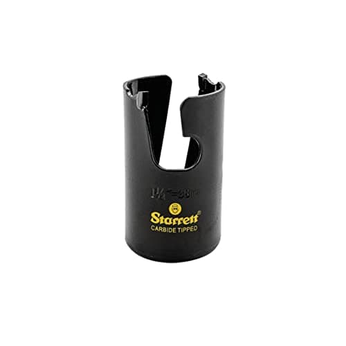 Image of Starrett Tungsten Carbide Tipped Holesaw - MPH0112 Multi Purpose Cut TCT Hole Saw Cutter - For Wood MDF Plastics Ceramic Wall Tiles - 38mm