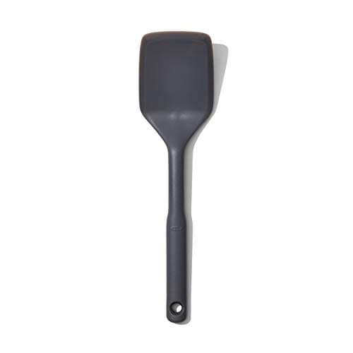Image of OXO Good Grips Silicone Turner, Peppercorn, One Size