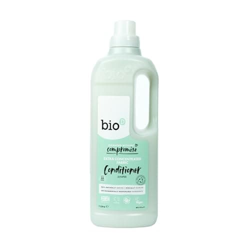 Image of Bio D Extra Concentrated Liquid Fabric Conditioner Juniper 1L | 33 Washes | Allergy Free | Vegan | Cruelty Free