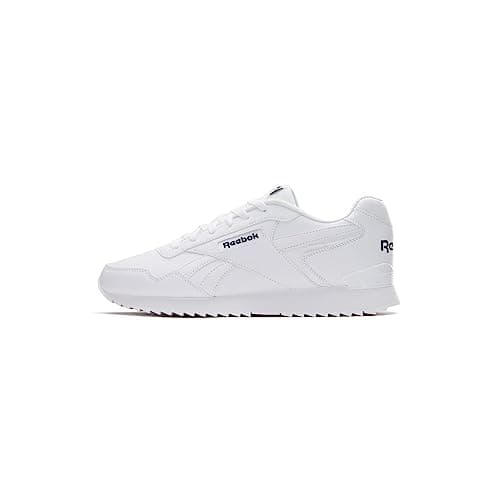 Image of Reebok Men Glide Ripple Clip Sneaker, FTWR White/FTWR White/Vector Navy, 14