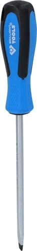Image of BRILLIANT TOOLS BT031053 Screwdriver Slotted 8.0 x 150 mm [Powered by KS Tools]