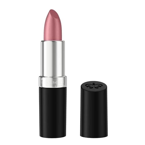 Image of Rimmel Lasting Finish Lipstick 904 Pink Frosting, Creamy Satin Finish, Long Lasting 8 HR Wear, Comfortable Formula, Rich Pigment