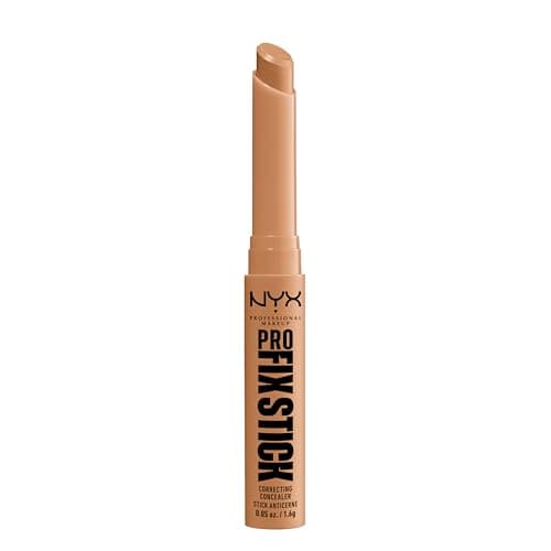 Image of NYX Professional Makeup Correcting Concealer Stick, Covers Blemishes, Dark Spots and Discolouration, 12H Wear, Infused with Hyaluronic Acid, Vegan Formula, Pro Fix Stick, Cinnamon