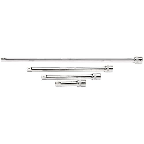 Image of Draper 16765 1/4" Square Drive Extension Bar 4Piece Set, Blue