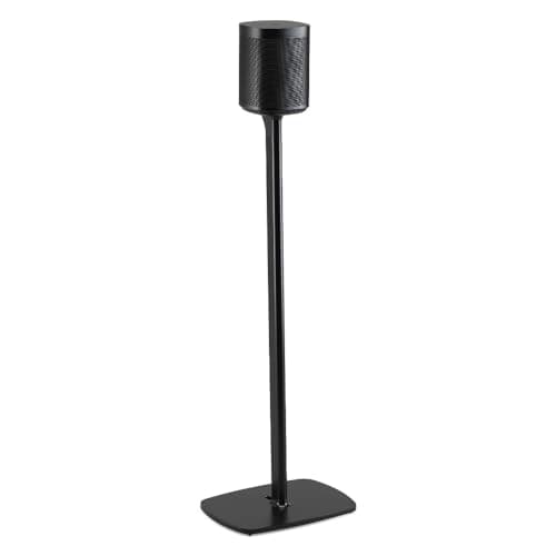 Image of Flexson Floor Stands for Sonos One, One SL and Play:1 - Black (Pair)