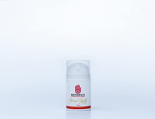 Image of Botanica Eternal Youth Cream 50ml - Retinol Face Moisturiser with Aloe Vera, Rosehip Oil, Vitamin E & D, Omega 3 - Non-Greasy, Hydrating & Anti-Aging Night Cream - Vegan & Cruelty-Free