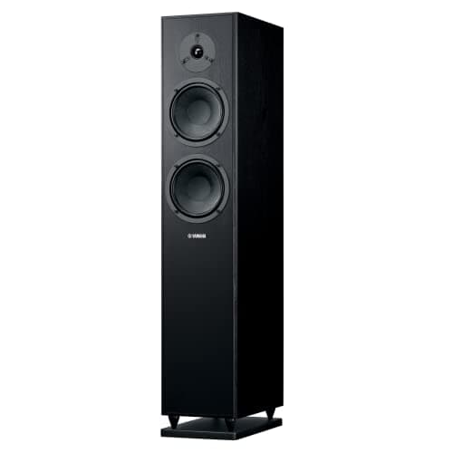 Image of Yamaha NS-F150 loudspeaker - loudspeakers (Black, Floor, Wired, Terminal, 37 - 30000 Hz, 2-way)