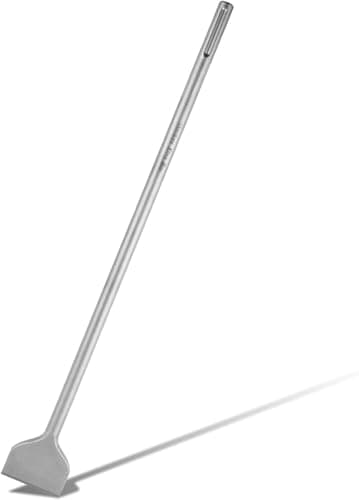 Image of Monkey King Bar SDS MAX Wide Chisel 75x450MM,Carbon Steel, for Rotary Hammer Drill, Demolition Hammer,Used for conecrete,Bricks,Masonry,Granite,Compatible