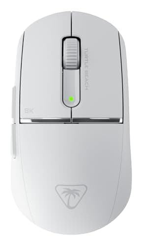 Image of Turtle Beach Burst II Pro White Wireless Esports Gaming Mouse - 8K polling, 57g Ultra Lightweight, 150-hour battery, Optical Switches, Symmetrical, 30K DPI Optical Sensor, 8 programmable inputs