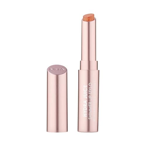Image of MUA Makeup Academy Hydra Juice Shimmer Lip Stylo Lipstick, With Peptide & Vitamin E, Heartfelt Hun, Vegan & Cruelty Free