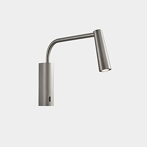 Image of LEDS C4 Gamma Extend LED Reading Light Adjustable Arm Satin Nickel IP20 2.1W 2700K