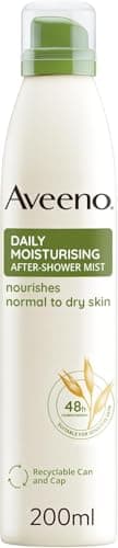Image of Aveeno Daily Moisturising After-Shower Mist, Formulated With Oats, Suitable For Sensitive Skin, Non-Greasy Fast Absorbing Spray, Locks In Moisture 48h, 200ml