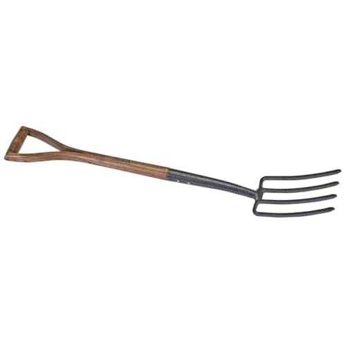 Image of Draper DRA14304 Carbon Steel Border Fork with Ash Handle
