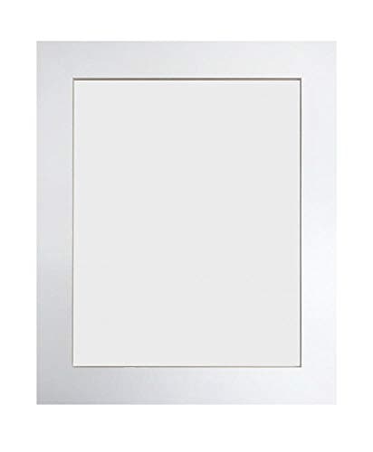 Image of FRAMES BY POST Metro White Picture Photo Frame Plastic Glass 18 x 14 inch