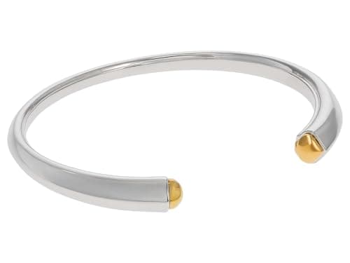 Image of Kate Spade New York Sculpted Spade Cuff (Silver/Gold)