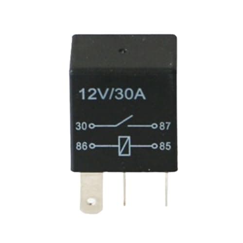 Image of 2PCS 12V/30A oil pump waterproof automotive relay four-pin normally open silver contact automotive relay