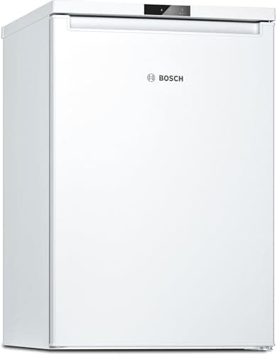 Image of Bosch, Series 2, KTL15NWEAG, Undercounter Fridge with Icebox, MultiBox, LED light, 2 glass shelves, 3 door shelves, Integrated horizontal handle, door alarm, SuperCooling in White
