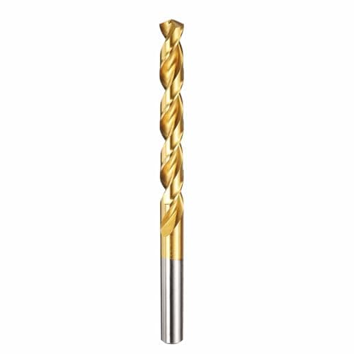 Image of Kozelo 1pcs Drill Bit - [9.9mm Diameter] M42 8% Cobalt HSS Cutting Tool for Machining Hard Metal Stainless Steel Woodworking Handicraft Use, 135° Cutting Angle TiN