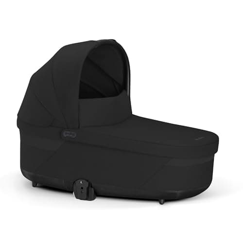Image of CYBEX Gold COT S LUX Carrycot, from Birth to Approx. 6 Months (max. 9 kg), for CYBEX Balios S Lux and Talios S Lux, Moon Black