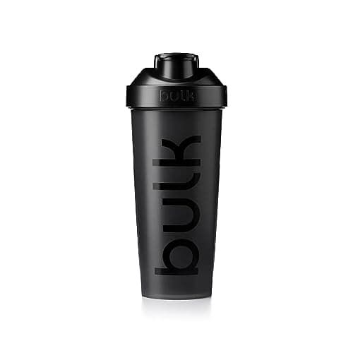 Image of Bulk Iconic Shaker Bottle, 750ml, Gunmetal Black, Leak-Proof, BPA-Free, Wire Mixing Ball for Lump-Free Shakes, Convenient Carry Handle, Transparent Fill Level, Dishwasher Safe