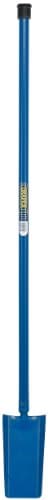 Image of Draper Expert 1600 x 260 mm Solid Forged Fencing Spade | All-Steel Tubular with Digger | Solid forged Socket Gardening Hand Tool |Post Spade|Fench Shovel| 24414 Blue