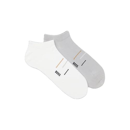 Image of BOSS Men's Ankle Socks, Medium Grey 039, 39-42