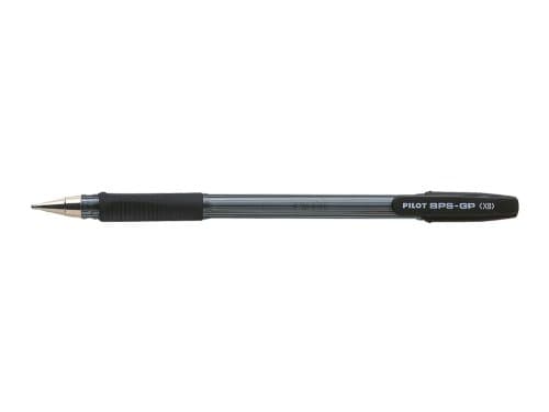 Image of Pilot BPS-GP Grip XB Ballpoint Pens Pack of 6 Extra Large Black