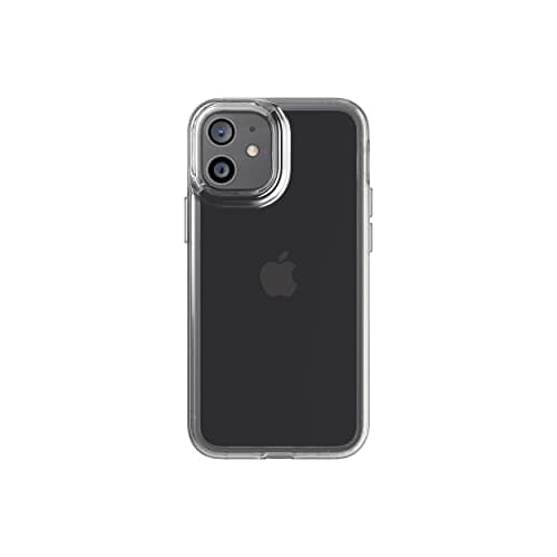 Image of tech21 Evo Clear for Apple iPhone 12 Mini 5G - Germ Fighting Antimicrobial Phone Case with 3 Meter Drop Protection