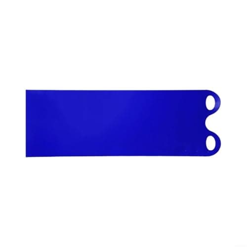 Image of Roll Up Snow Sled for Kids and Adults, 137x42cm Portable Folding Plastic Toboggan, High Speed Winter Sledding Board for Outdoor Hills, Blue, 1 Pack(Blue: 137cm)