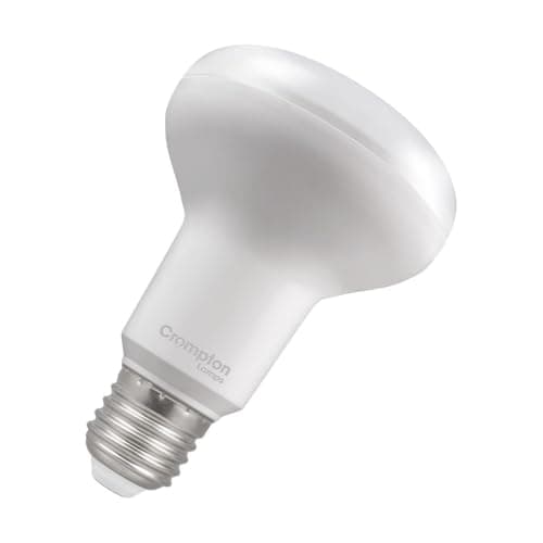 Image of Crompton Lamps LED R80 Reflector 9.5W ES-E27 (100W Equivalent) 2700K Warm White 120° Opal 1055lm ES Screw E27 Thermal Plastic Frosted Light Bulb