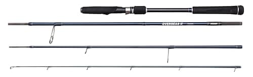Image of PENN Overseas II Inshore Spinning Rod, Fishing Rod, Spinning Rods, Sea Fishing,Rods for Bass, Seabass and other Saltwater Species, Unisex, Assorted, 3.00m | 30-60g