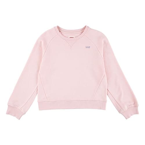 Image of LEVI'S Girl's FW-Crew Sweatshirt, English Rose, 12 Years