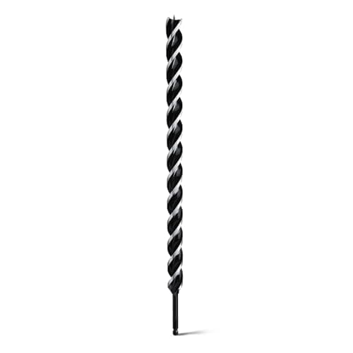 Image of hsawbit Wood Drill Bits, 30mm x 600mm Auger Drill Bit Extra Long Drill Bits Wood Plastic, Drywall Woodworking Hole Drill Bit