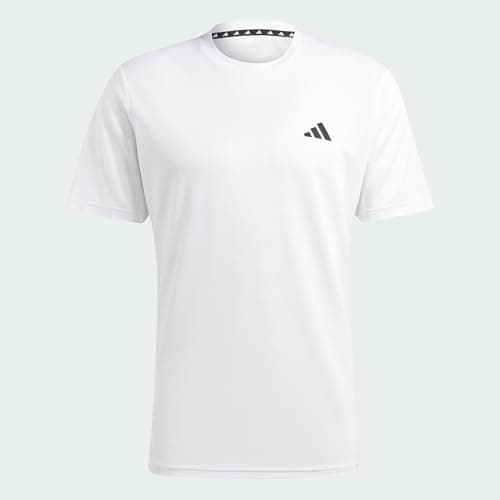 Image of adidas Men's Train Essentials Training Tee, White/Black, XXL