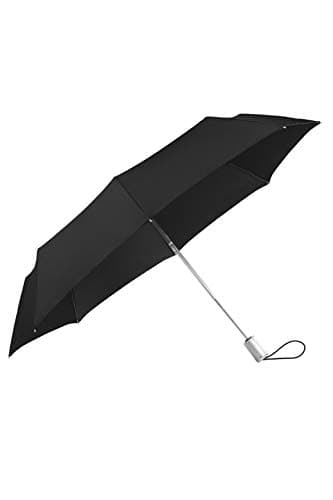 Image of Samsonite Alu Drop S - Safe 3 Section Auto Open Close umbrella, 28.5 cm, black