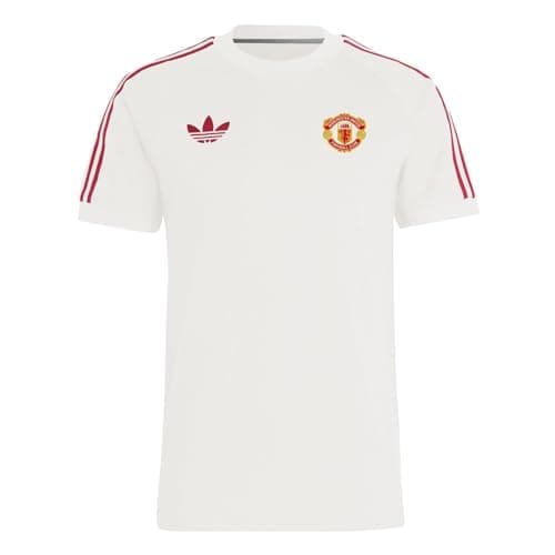 Image of adidas Mens Originals Manchester United Adicolor Classics 3 Off White S