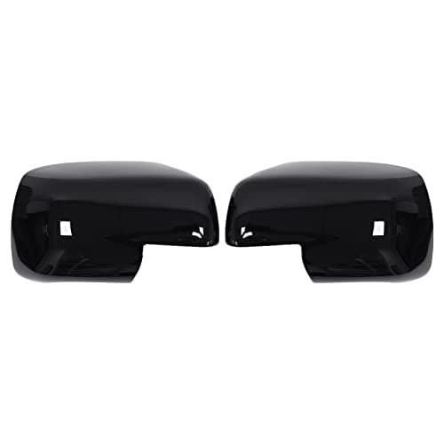 Image of HouYeen Front Right and Left Outside Full Wing Mirror Covers Gloss Black for Freelander 2 Discovery 3 Range Rover Sport 1 Range Rover L322