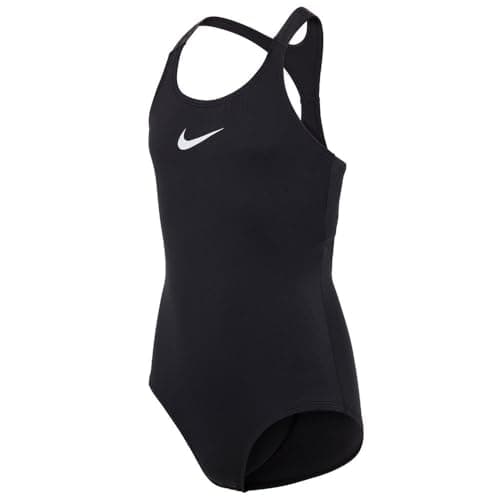 Image of NIKE Racerback one Piece Swimsuit Girls Black