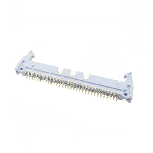Image of 50Pc DC2 64P 2 * 32P DOUBLE ROW SMT SMD IDC SOCKET BOX 2.54mm PITCH EJECTOR HEADER STRAIGHT CONTACT GOLD-PLATED 3U UL94V-0