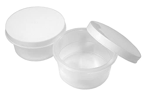 Image of Major Brushes Plastic Pot & Lid Pack of 12