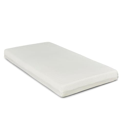 Image of Ickle Bubba All Seasons Premium Pocket Sprung Cot Mattress – Firm Pocket Spring Support, Dual-Sided All-Season Cover, Waterproof PVC Sleeve, Hypoallergenic & Machine Washable Cover (140 x 70cm)