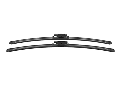 Image of Bosch Aerotwin A 118 S - Front Windscreen Wipers - Set of 2 Replacement Blades - Comes with Pre-assembled Adapter - 2 Blades, 600mm/400mm - Only for right-hand drive (UK)
